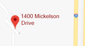 1400 Mickelson Drive, Watertown Bankcard Location Map