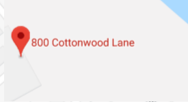 800 Cottonwood Lane, Dakota Dunes Bankcard Location Map