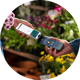 Accept Tap to Pay Phones tapping to pay